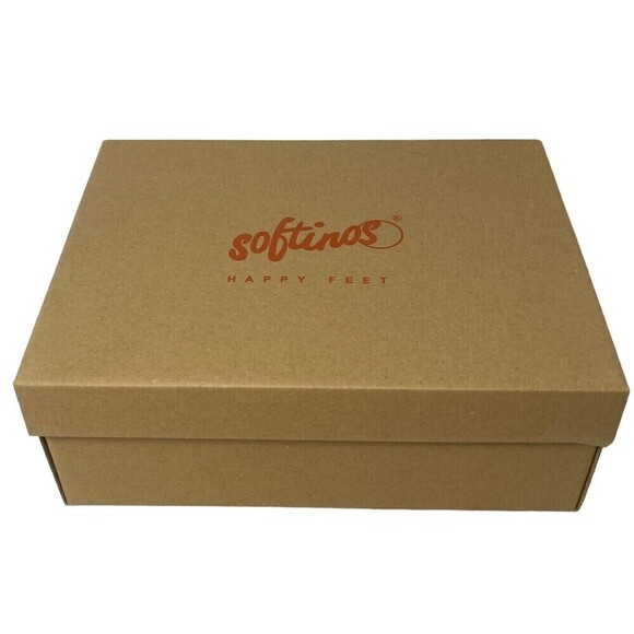 NEW Softinos By FLY London Women's Size 5 Leather Tie-Back Sandals Red 36 EU NIB - Picture 10 of 12